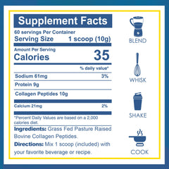 Zammex collagen peptides scoop dissolving in coffee, tasteless and odorless.