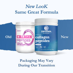 Zammex collagen peptides scoop aids precise daily dosing for consistent use.