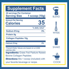 Zammex grass-fed collagen powder closeup highlights natural sourcing for quality.