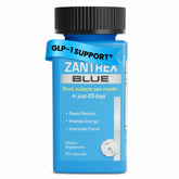 Zantrex Blue energy bottle provides sustained daily energy for workouts and focus.