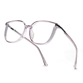 ZanyLen Vintage blue light glasses front view reduce eye strain during long screen work.