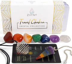 ZATNY travel chakra crystals for on-the-go mindfulness