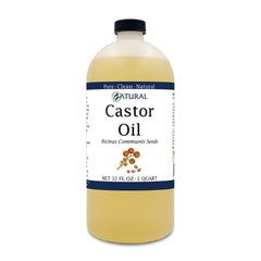 Zatural Castor Oil hexane-free label highlights purity and clean processing.