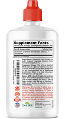 Zazzee GSE dropper ensures precise measurement for consistent servings