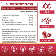 ZEBORA CoQ10 close-up demonstrating absorption from black pepper extract