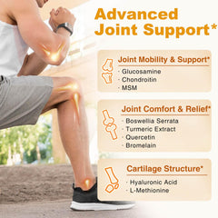 ZEBORA turmeric and boswellia ingredients panel emphasizing synergistic joint support