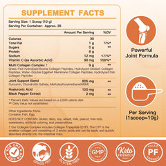 ZEBORA collagen powder scoop for easy, precise dosing