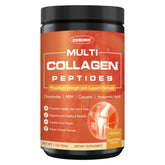 ZEBORA Multi-Collagen Powder tub highlighting skin and joint support.