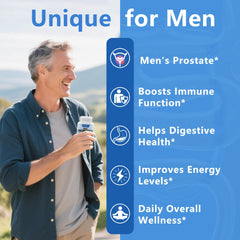 Digestive enzymes and prebiotics aid post-meal digestion.