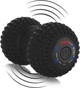 ZeenKind vibrating peanut massage ball front view for deep tissue release and flexibility