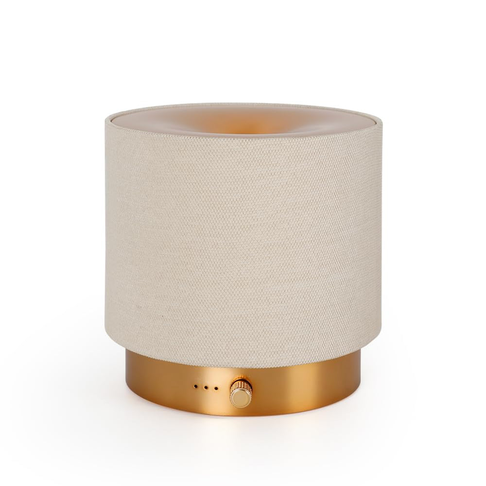 ZEIGGA LAB Elegant Fabric Diffuser full view shows compact style for any room.