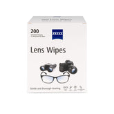 ZEISS lens cleaning wipes in the 200-count package for on-the-go use