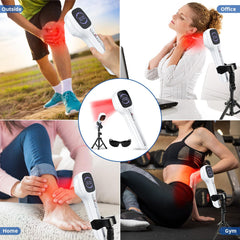 Zelvory portable, rechargeable unit for on-the-go red light therapy sessions.
