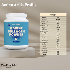 Zen Principle Wild-caught fish origin label highlights sustainable sourcing.