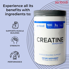 Unflavored powder ready to mix for pre-workout hydration