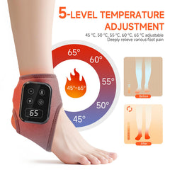 ZENNITHON foot massager heating mode provides soothing warmth