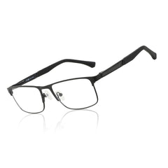 ZENOTTIC blue light glasses for men with square frame reduce digital glare.