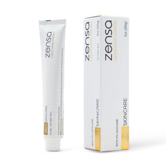 Zensa Numbing Cream 5% lidocaine tube front shows compact 30g packaging for quick use