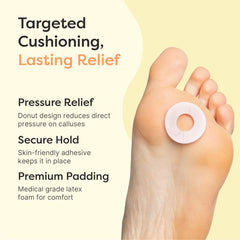 ZenToes cushions protect ball of foot and toes during runs.