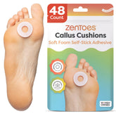 ZenToes callus cushions pack front for discreet daily foot comfort