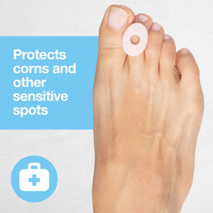 ZenToes thick flexible cushion layer highlighted, providing all-day relief.