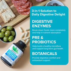 Zenwise Health Digestive Enzymes label clearly lists ingredients and directions.