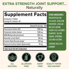 Zenwise Health Joint Support capsules close-up showing easy daily dosing