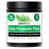 The Zenwise ZenGLP-1 bottle front showcases daily fullness support.