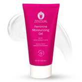 ZENZSUAL feminine moisturizing gel bottle providing quick, non-sticky hydration for intimate comfort.
