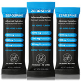 Zerospike No Sugar Electrolytes Packet dissolves quickly for clean hydration.
