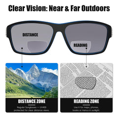 ZERPEET wrap-around design sunglasses shield eyes from sides and wind