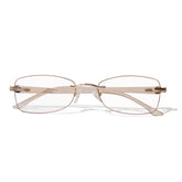 Gafas ZESAKER sin armazón para visión amplia frente a pantallas.