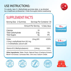 Zetelixia gummies closeup highlighting soft chew texture and cranberry flavor