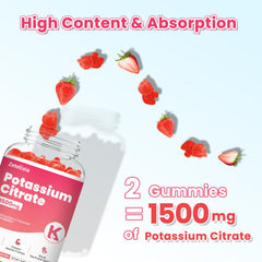 Zetelixia Potassium Gummies two-pack highlighting convenience and steady intake.