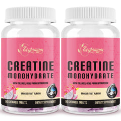 Zeylamum Creatine Chews dragon fruit pack for convenient daily energy and recovery.