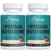 Zeylamum liposomal glutathione softgels bottle highlights high-dose antioxidant support