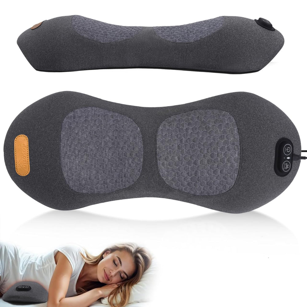 Zhaotingrui 3-in-1 back massager pillow heat for lumbar warmth