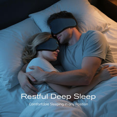 ZHENYEMEI 3-in-1 sleep headphones mask ideal for naps and travel