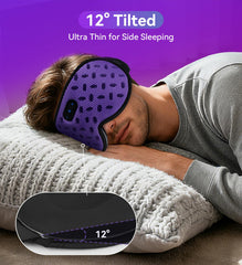ZHENYEMEI sleep mask removable eye cup design for easy cleaning