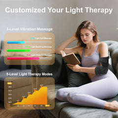 ZHIXJIA knee massage red light therapy panel targets surrounding tissue