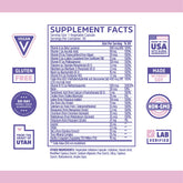 Close-up of Zhou Daily Boost capsules highlighting probiotic blend.