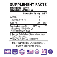 Zhou Evening Primrose Oil softgel capsules ready for daily wellness routine