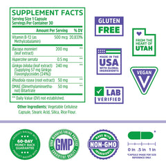 Zhou Neuro-Peak capsules closeup showing texture for daily focus