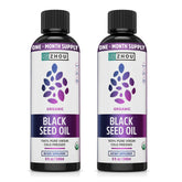ZHOU Organic Black Seed Oil bottle with label for daily wellness use