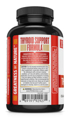 ZHOU Thyroid Support ingredients showing ashwagandha and minerals