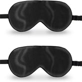 ZIMASILK 2-pack sleep mask with adjustable black strap for customizable, comfortable fit.