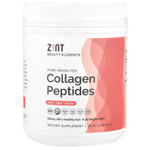 Zint Collagen Peptides bottle on kitchen counter for an easy daily beauty routine