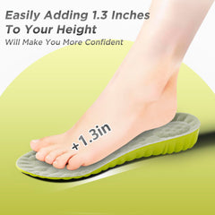 Ziwigik 4D cloud technology insoles offer breathable comfort for long wear.