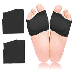 Zixsavk metatarsal pads front view showing targeted forefoot relief