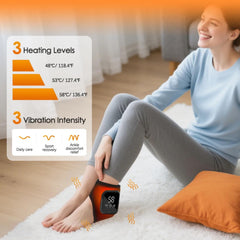 ZIYIME ankle heat wrap in action provides warm relief for tired ankles